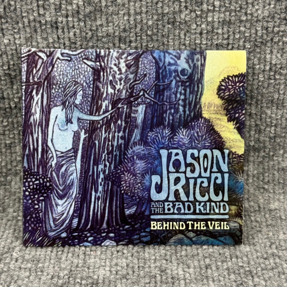 Jason Ricci and The Bad Kind Behind The Veil CD 2023 Blues Harmonica Digipak